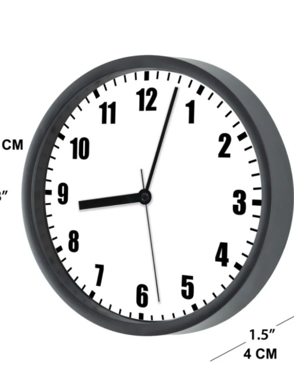 Western Cowboys Decorative Wall Clock - Brown